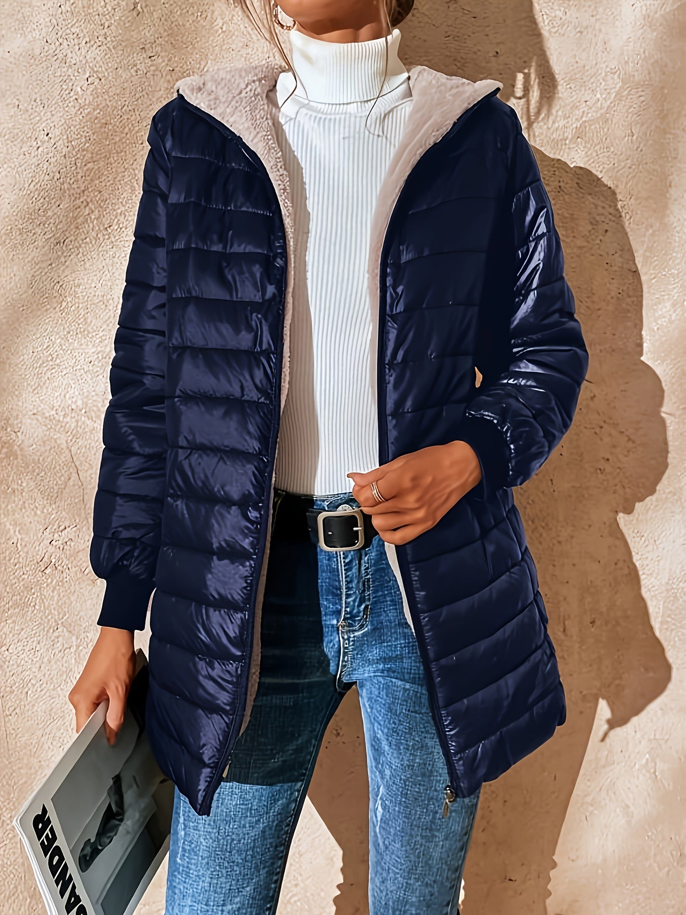 Warm Quilted Winter Jacket