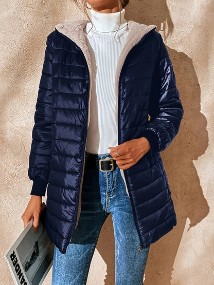 Warm Quilted Winter Jacket