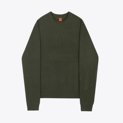 Casual Fit Soft Cotton Sweater Men