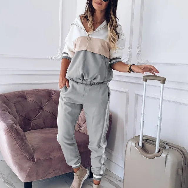 Soft Women's Hooded Tracksuit Set