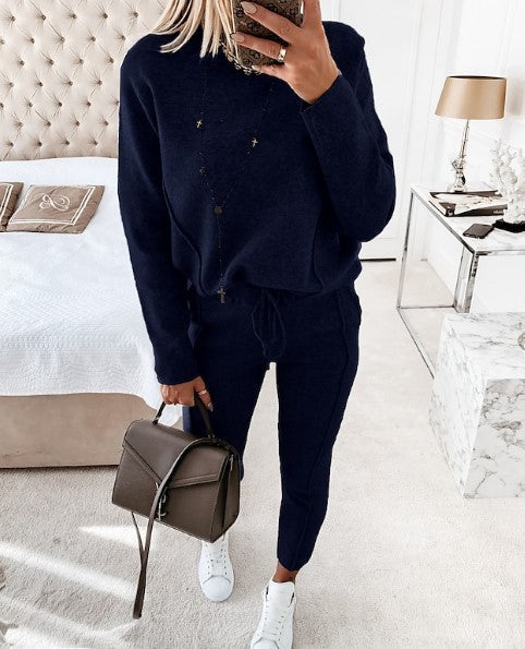 Comfy Women's Knit Jogger Suit Set - OutfitLondon