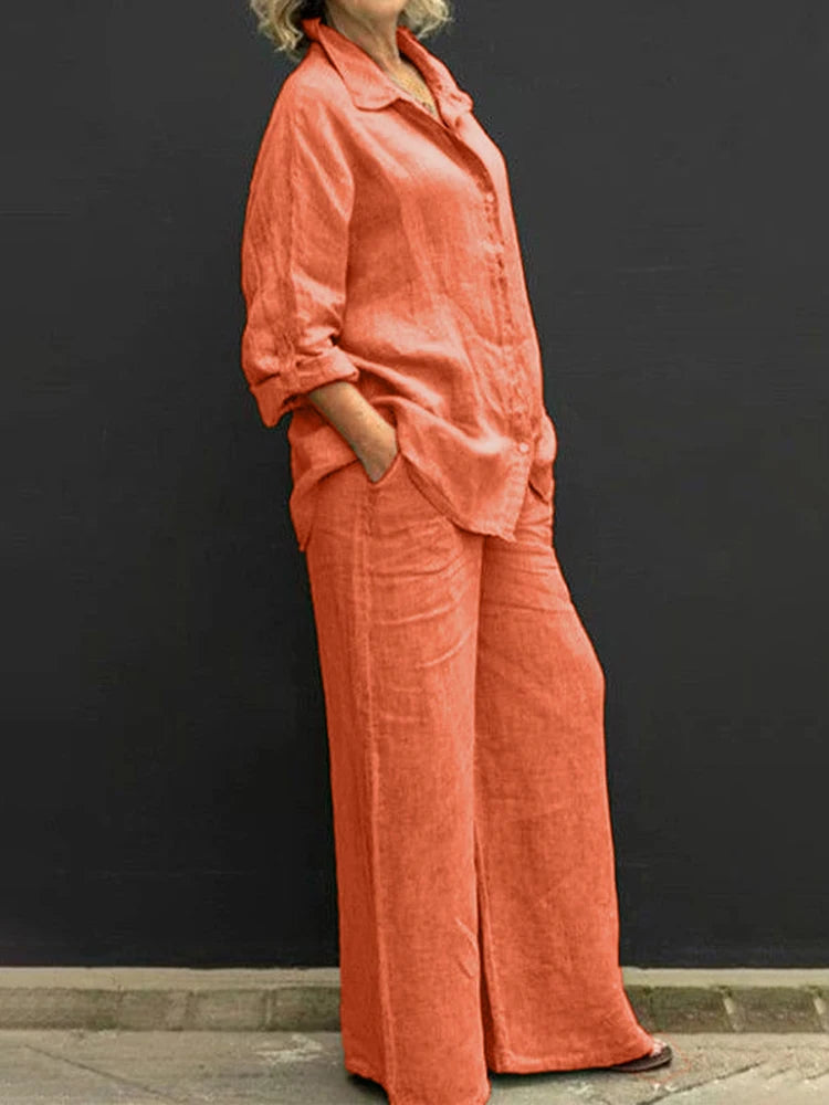 Soft Women's Lounge Long-Sleeve Pajama Set