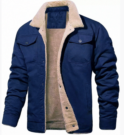 Insulated Mens Padded Jacket with Pockets