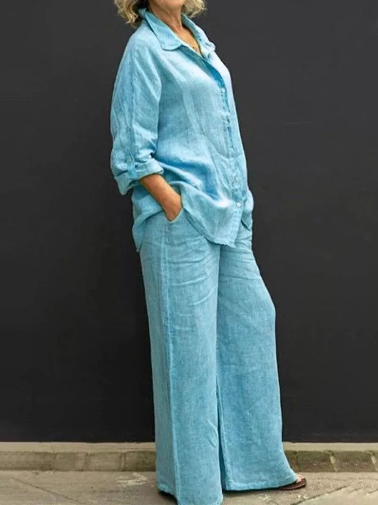 Soft Women's Lounge Long-Sleeve Pajama Set - OutfitLondon