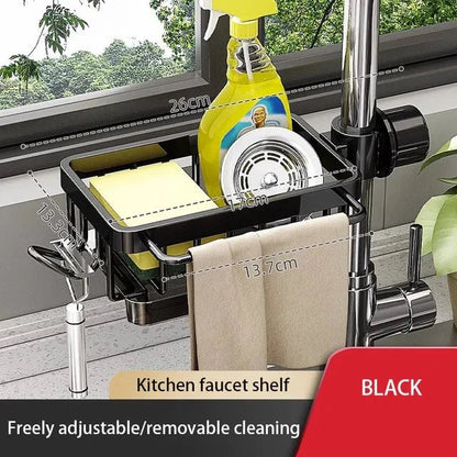 Stainless Steel Kitchen Sink Organizer Tray