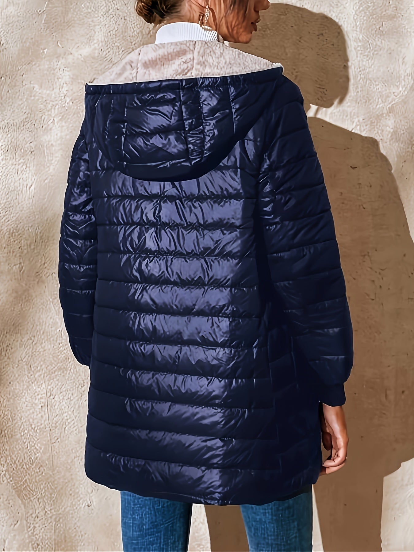 Warm Quilted Winter Jacket