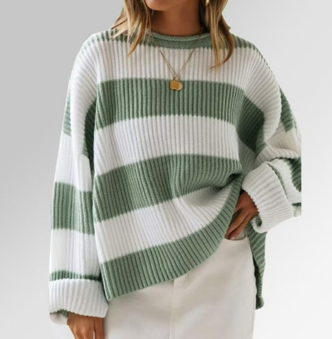 Cozy Ladies Warm Crew Neck Jumper