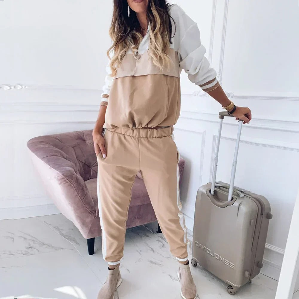 Soft Women's Hooded Tracksuit Set