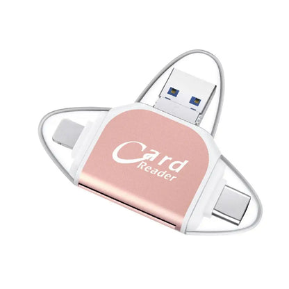 Multi-Function 4-in-1 Card Reader Adapter