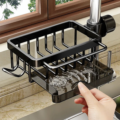 Stainless Steel Kitchen Sink Organizer Tray - OutfitLondon