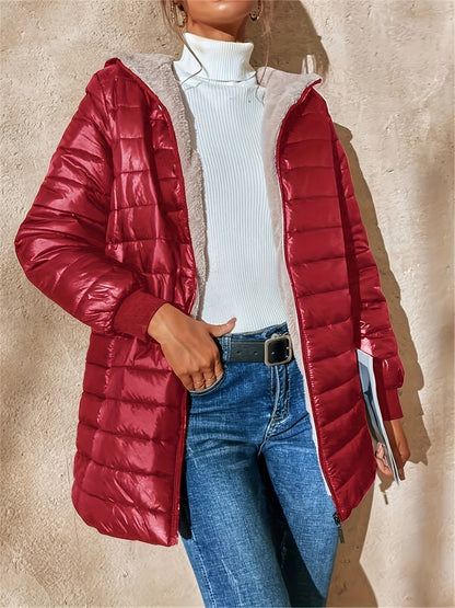 Warm Quilted Winter Jacket