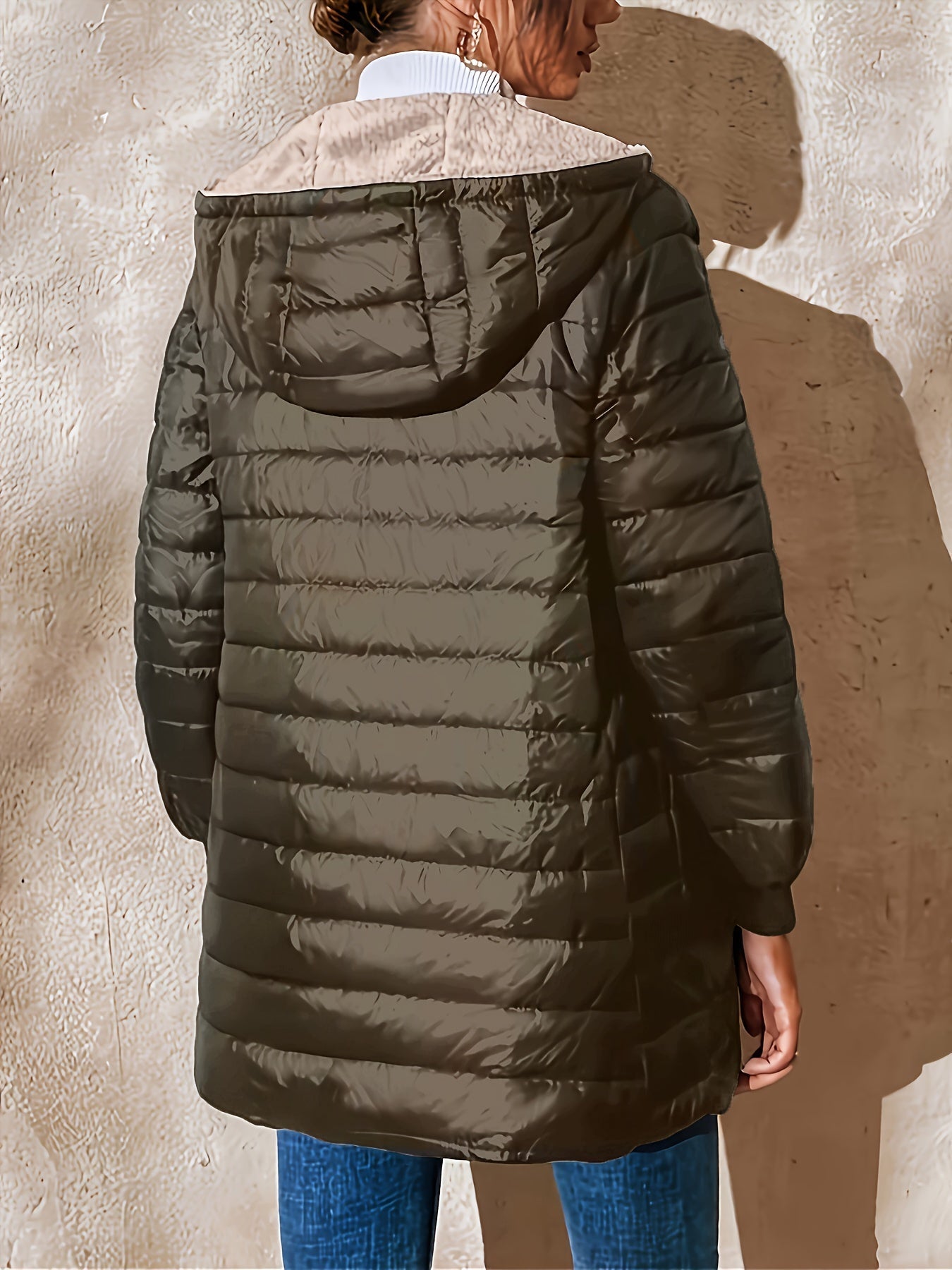 Warm Quilted Winter Jacket