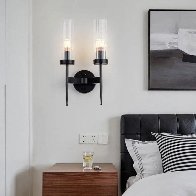 Sleek Glass Desk Lamps