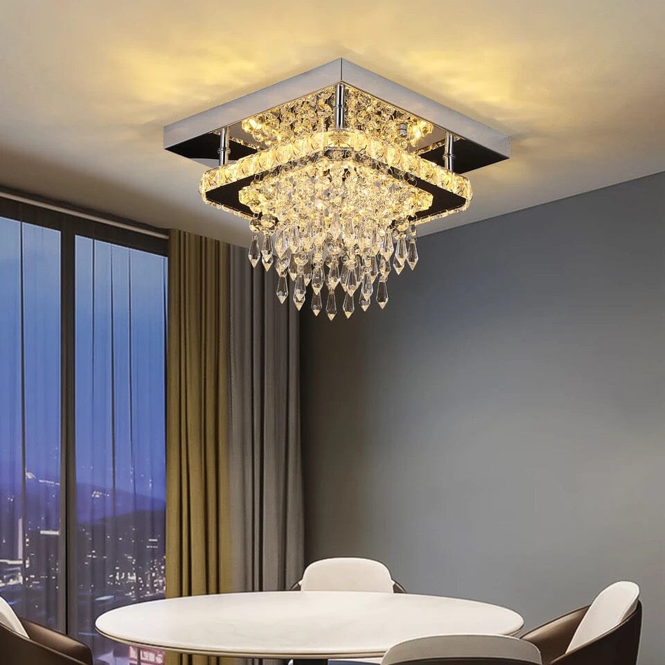 Shiny Crystal Desk Lamp - OutfitLondon