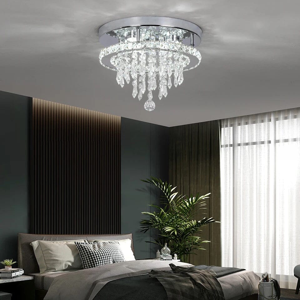 Shiny Crystal Desk Lamp