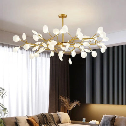 Elegant Brass Drop Ceiling Lamp