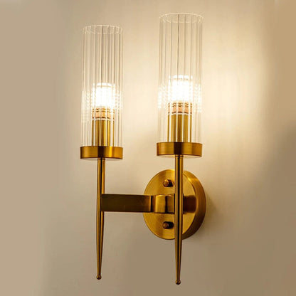 Sleek Glass Desk Lamps