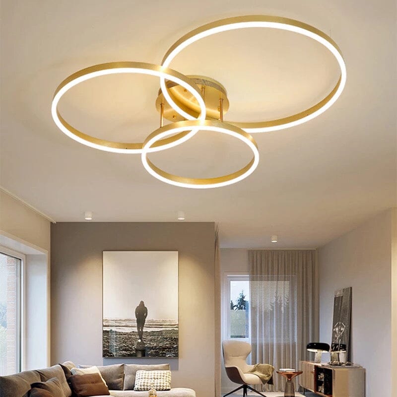 Elegant Round Hanging Lamp - OutfitLondon
