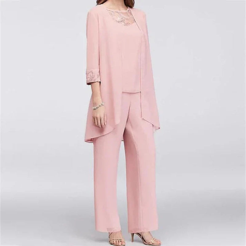 Elegant Ladies 3 Piece Suit Set - OutfitLondon