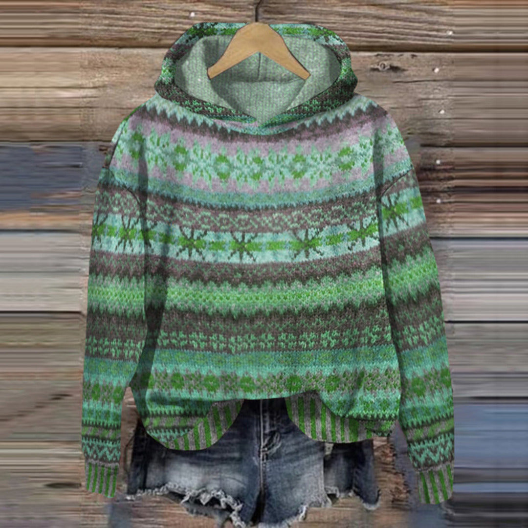 Wren Women's Knit Hoodie Pullover