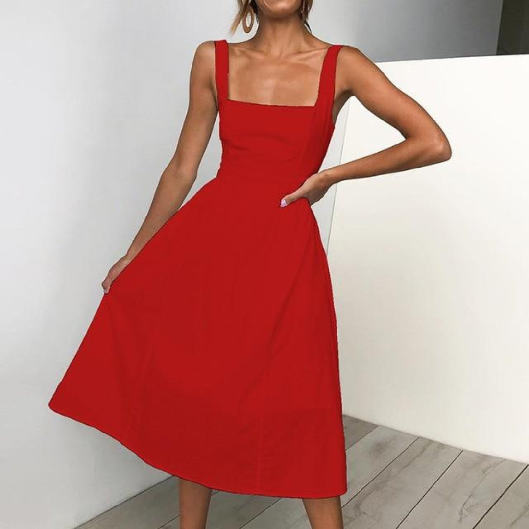 Chic Strapless Sundress for Women