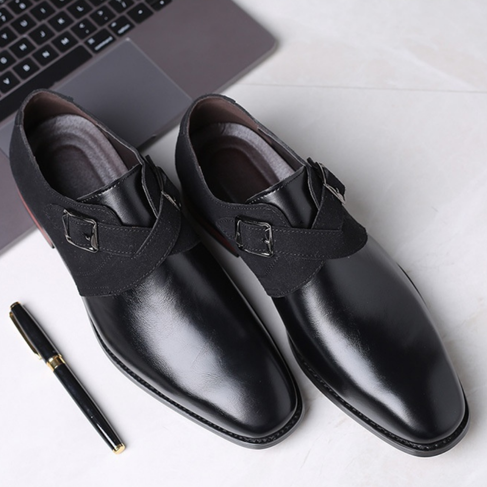 Comfortable Leather Slip On Dress Shoes