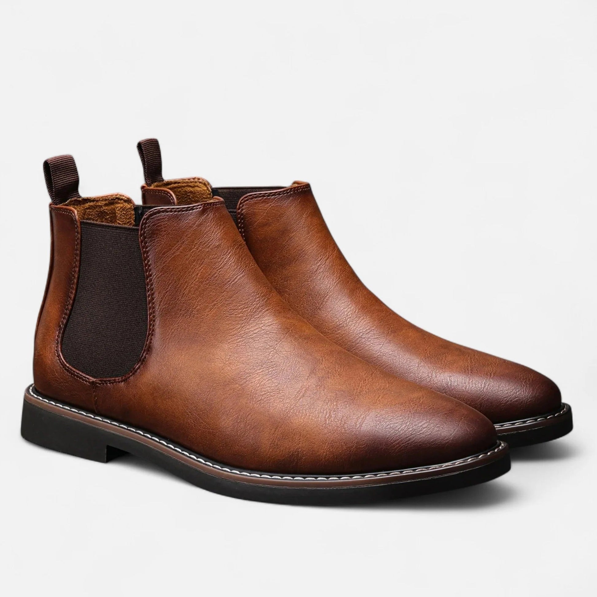 Comfortable Slip On Ankle Boots For Men - OutfitLondon