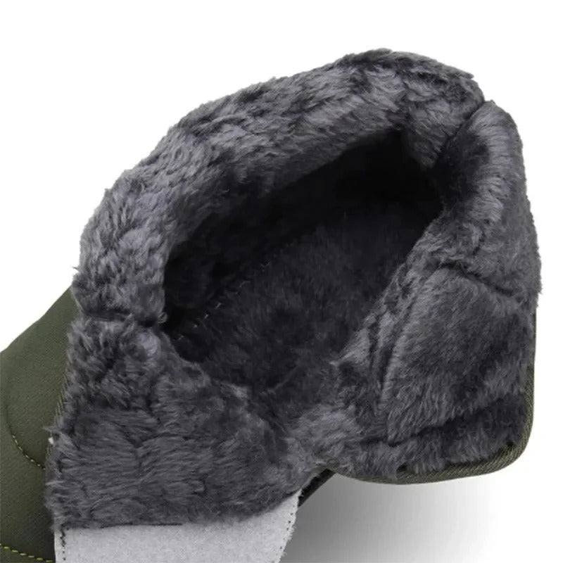 Warm Fuzzy Ankle Snow Boots