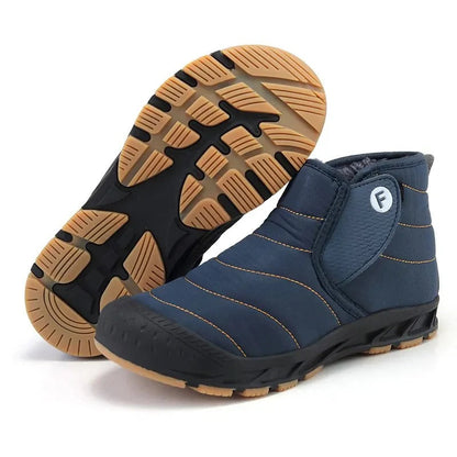 Warm Fuzzy Ankle Snow Boots