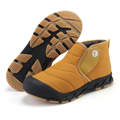 Warm Fuzzy Ankle Snow Boots