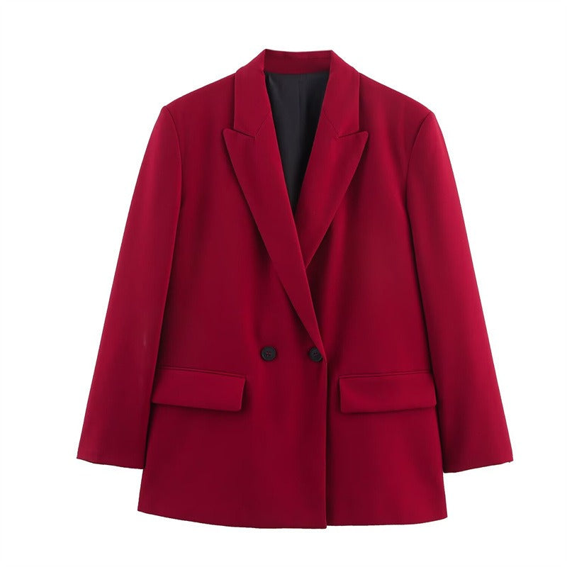 Classic Wool Cape Coat for Women - Oversized Fit