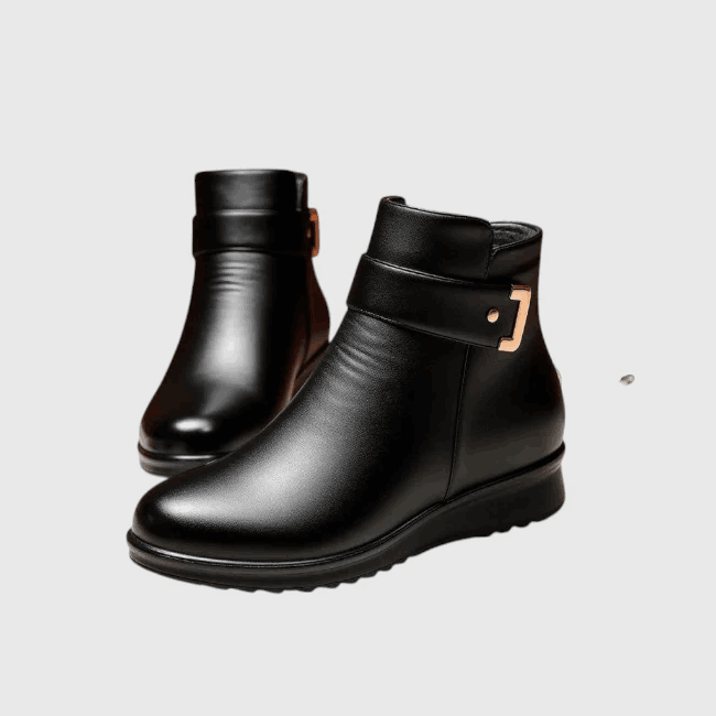 Classic Black Ankle Boots
