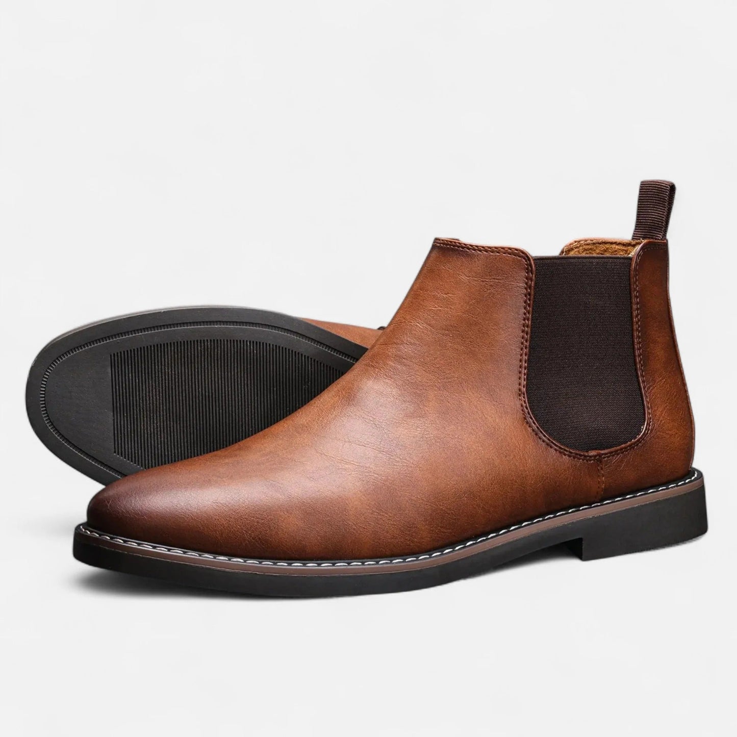Comfortable Slip On Ankle Boots For Men