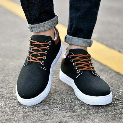 Comfortable Casual Lace Up Work Shoes For Men