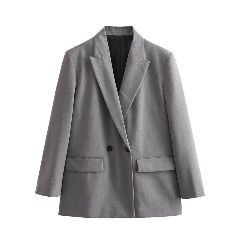 Classic Wool Cape Coat for Women - Oversized Fit