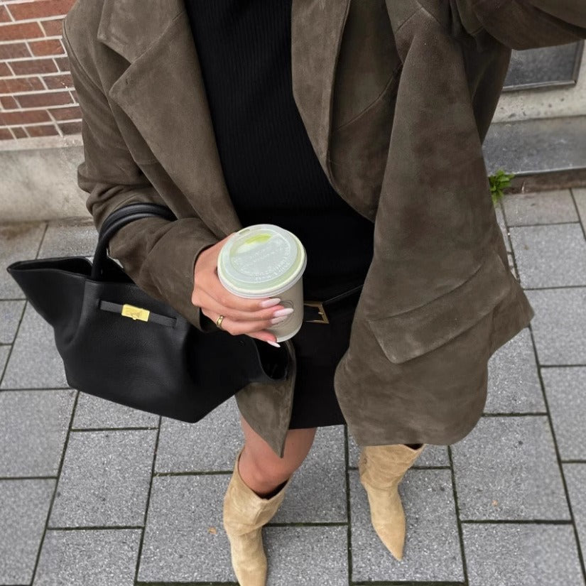 Vintage Classic Suede Jacket