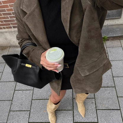 Vintage Classic Suede Jacket