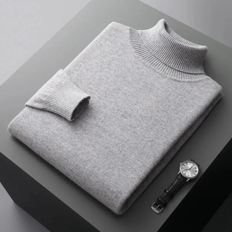 Cozy Crew Neck Men's Sweater