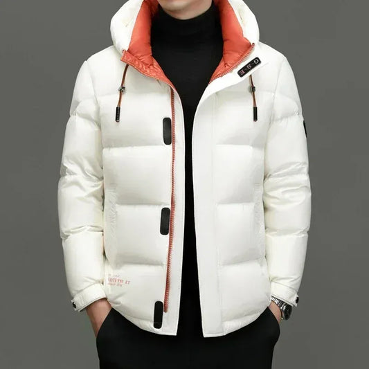 Waterproof Men's Insulated Hooded Parka Jacket - OutfitLondon