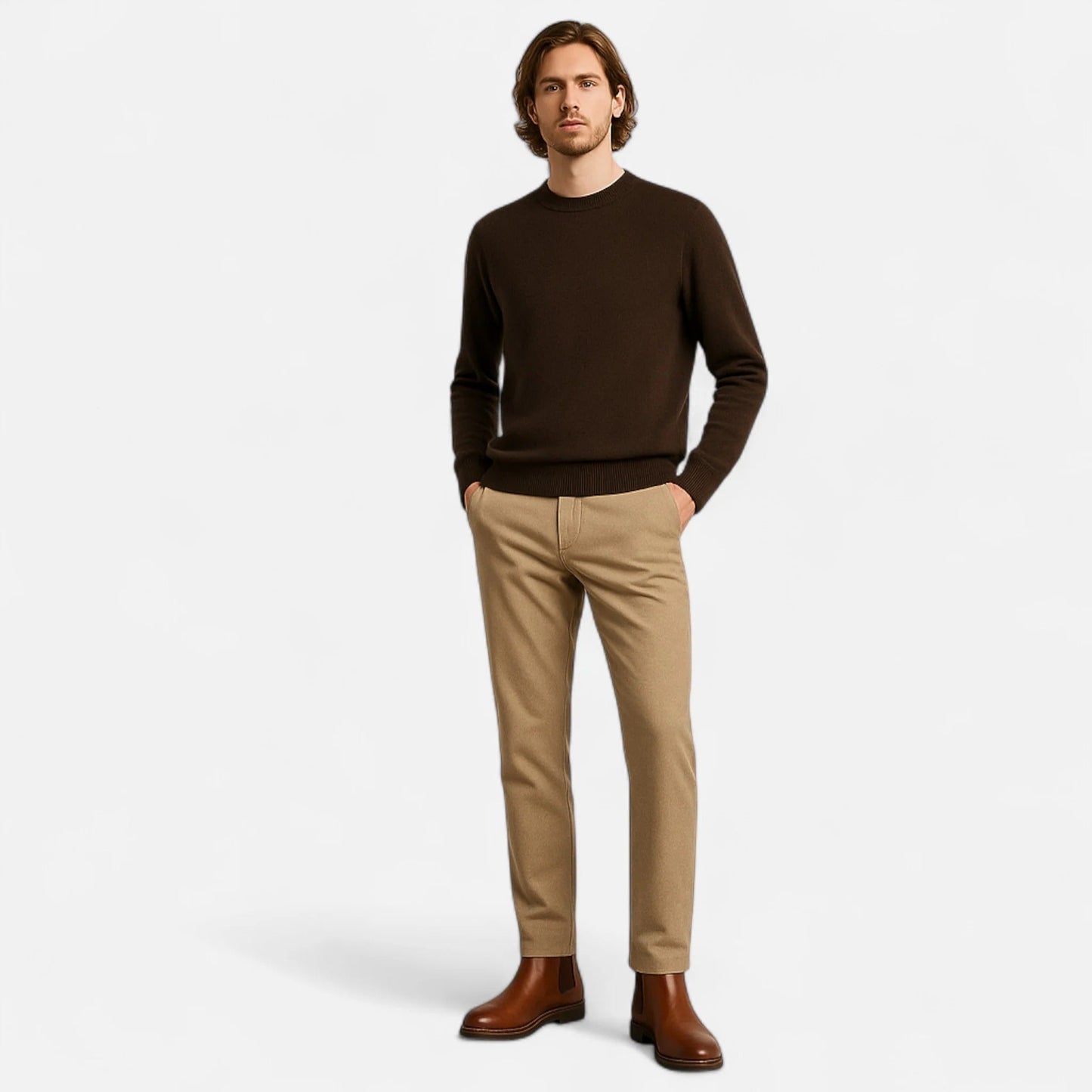 Comfortable Slip On Ankle Boots For Men