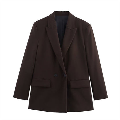 Classic Wool Cape Coat for Women - Oversized Fit
