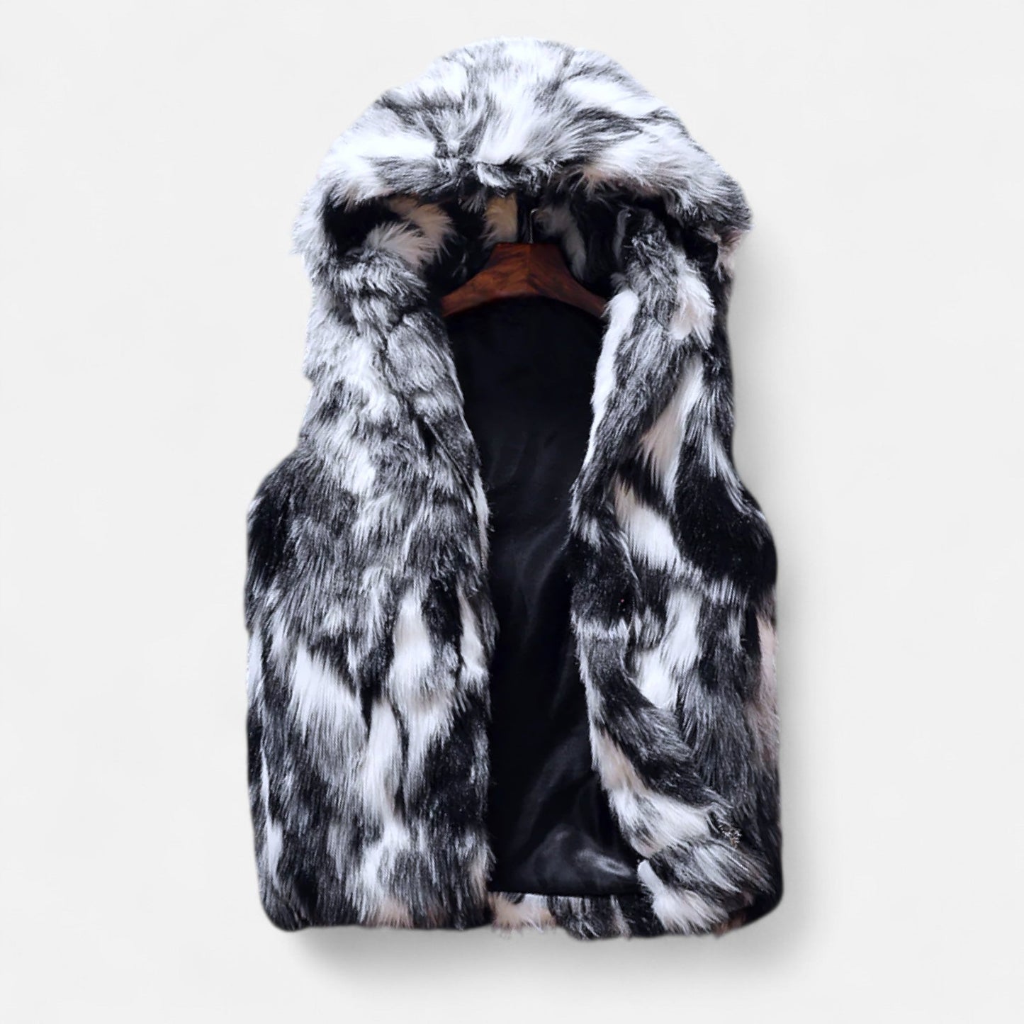 Men's Faux Fur Insulated Winter Coat