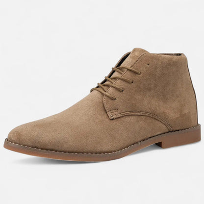 Elegant Slip-On Work Ankle Boots
