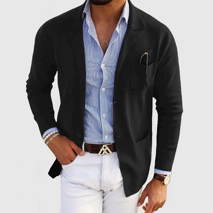 Lightweight Beige Summer Blazer for Men