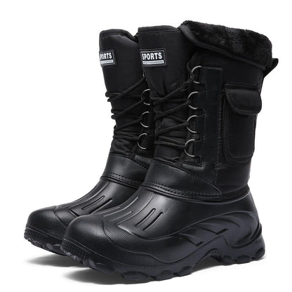 Insulated Waterproof Boots - Cozy & Warm - OutfitLondon