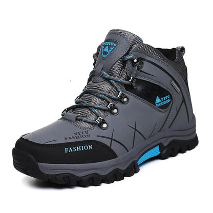 Grip Sole Mens Waterproof Hiking Boots