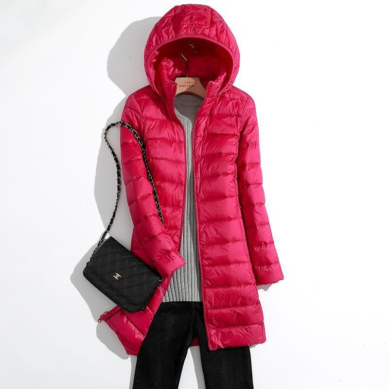 Warm Padded Long Quilted Women's Coat