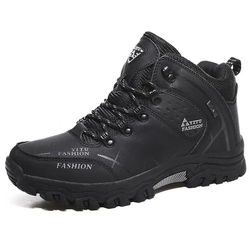 Grip Sole Mens Waterproof Hiking Boots
