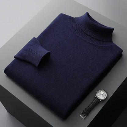 Cozy Crew Neck Men's Sweater