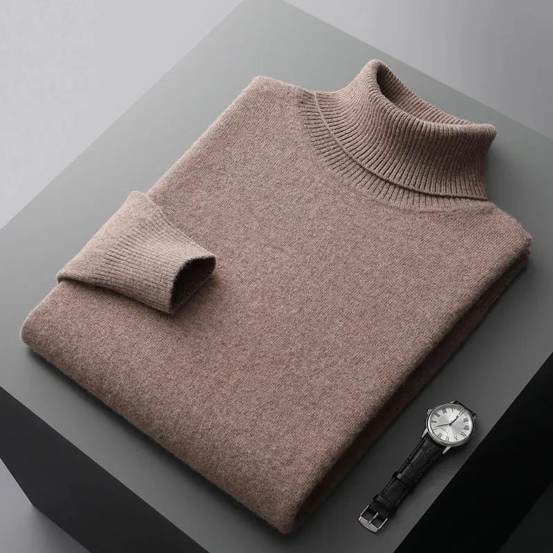 Cozy Crew Neck Men's Sweater
